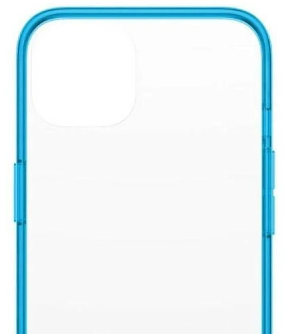 Panzer Glass PanzerGlass Clearantibacterial Military Grade certificate Apple iPhone 13 / 14 / 15 - dėklas telefonui skaidrus ir mėlynos spalvos