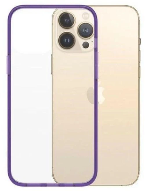 Panzer Glass PanzerGlass Clearantibacterial Military Grade certified Apple iPhone 13 Pro Max - dėklas telefonui skaidrus ir violetinės spalvos