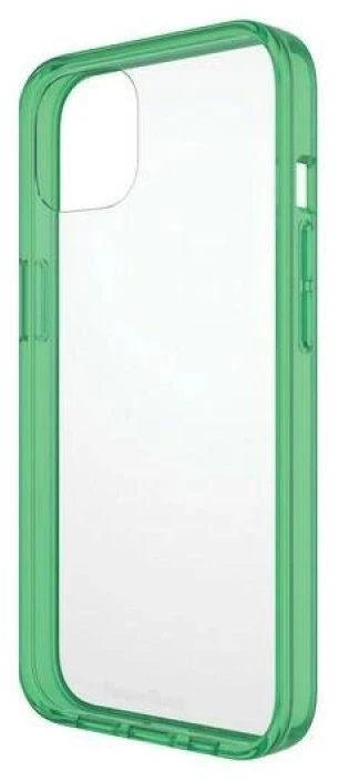 Panzer Glass PanzerGlass Clearantibacterial Military Grade certificate Apple iPhone 13 / 14 / 15 - dėklas telefonui skaidrus ir žalios spalvos