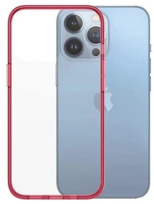 Panzer Glass PanzerGlass Clearantibacterial Military Grade certified Apple iPhone 13 Pro - dėklas telefonui skaidrus ir rožinės spalvos