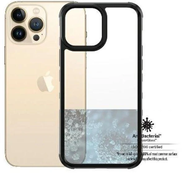 Panzer Glass PanzerGlass Clearantibacterial Military Grade certified Apple iPhone 13 Pro Max - dėklas telefonui skaidrus ir rožinės spalvos