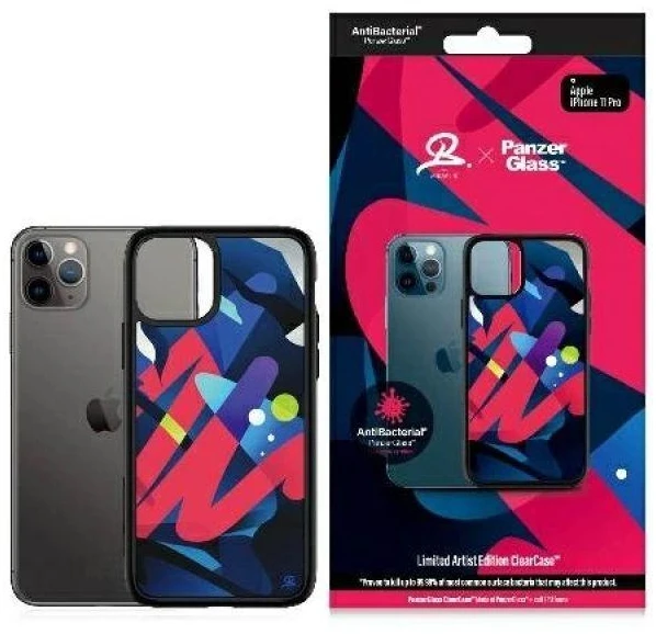 Panzer Glass PANZERGLASS CLEAR DĖKLAS MIKAEL B LIMITED ARTIST EDITION IPHONE 11 PRO