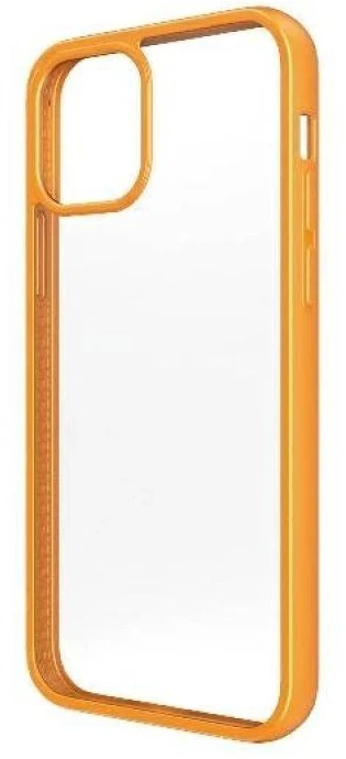 Panzer Glass PANZERGLASS CLEAR CASE IPHONE 12 / 12 PRO ANTIBACTERIAL Oranžinis