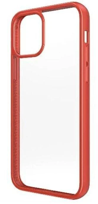 Panzer Glass PanzerGlass Clear Apple iPhone 12 Pro Max - dėklas telefonui skaidrus ir raudonos spalvos