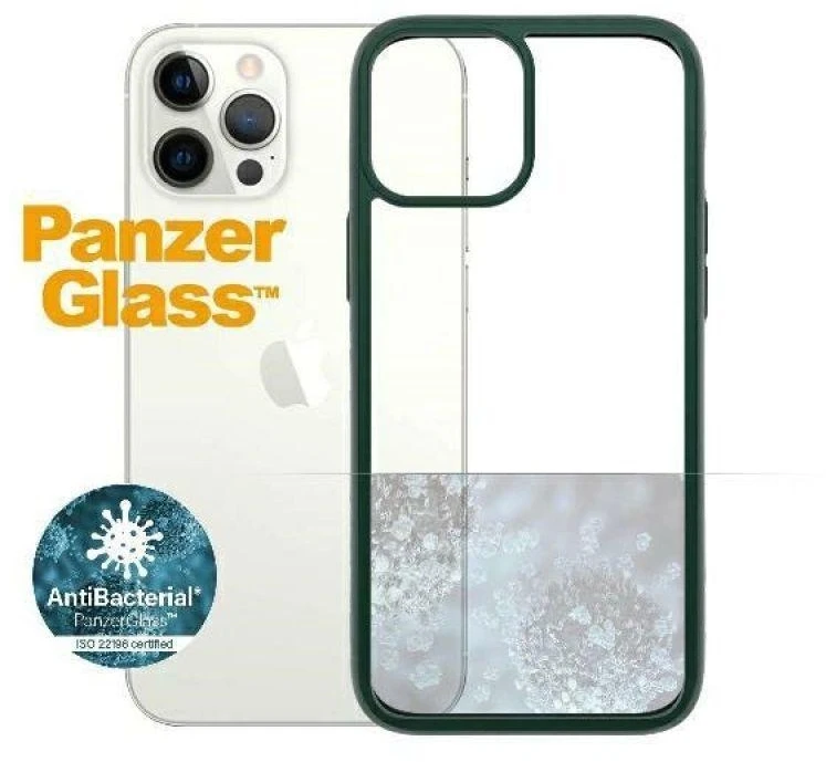 Panzer Glass PanzerGlass Clear Apple iPhone 12 Pro Max - dėklas telefonui skaidrus ir žalios spalvos