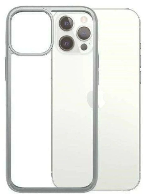 Panzer Glass PANZERGLASS CLEAR CASE IPHONE 12 PRO MAX ANTIBACTERIAL Sidabrinis