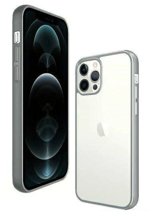 Panzer Glass PANZERGLASS CLEAR CASE IPHONE 12 PRO MAX ANTIBACTERIAL Sidabrinis
