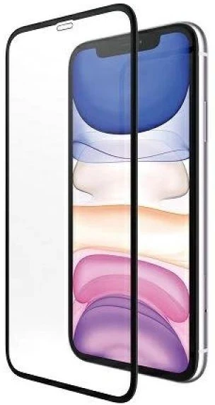 Panzer Glass Ekrano apsauga PREMIUM TEMPERED stiklas 3D ekrano apsauga pilnas dangtelis iPhone 11 Casefriendly (Juodas)