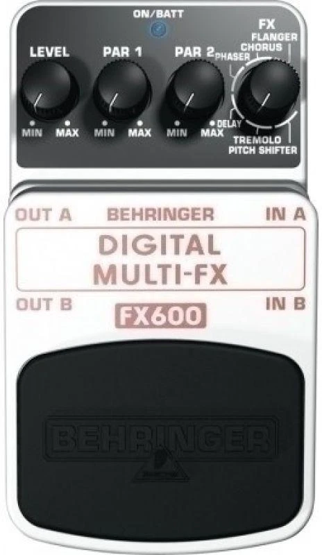 Behringer FX600 papildoma muzikos įranga Koncertas / studijos įrašas Veiksmo procesorius