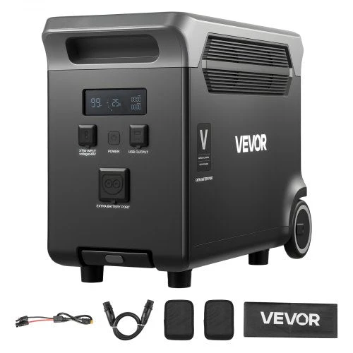 VEVOR Papildoma baterija nešiojamiems įrenginiams 3840Wh