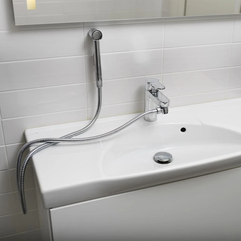 Papildomas kriauklės dušas su tvirta 1750 mm žarna