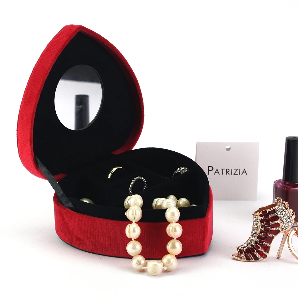 Papuošalų dėžutė Patrizia BEAUTY-H1, raudona