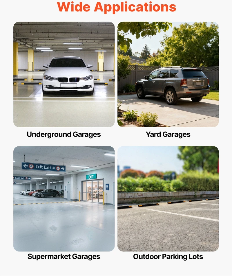 VEVOR Automobilio padėties nustatymo ribotuvas su atšvaitais