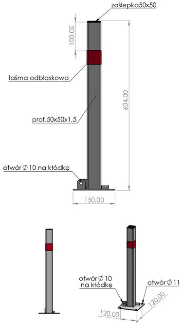 Yato PARKAVIMO UŽRAKTAS (YT-55757)