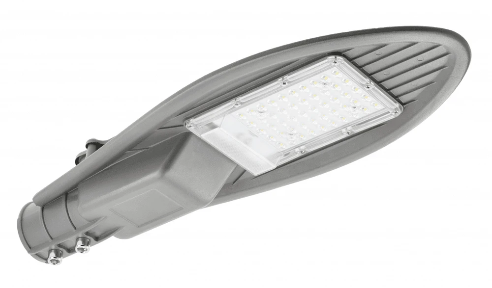 30W LED gatvės šviestuvas PARKER, pilkas, 4000K, IP65