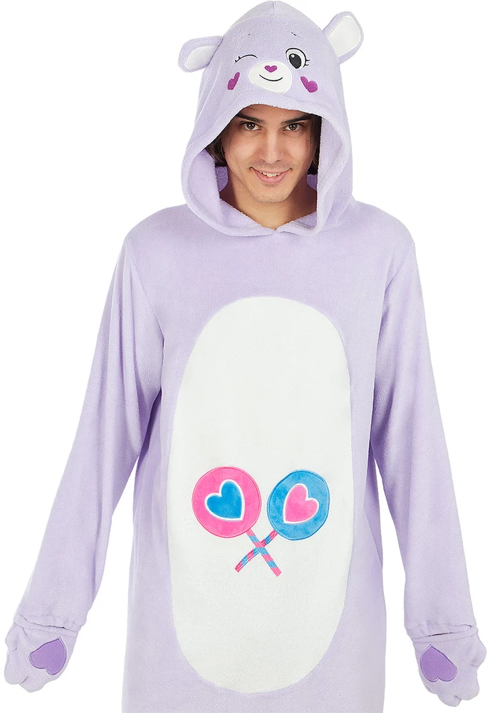Pasidalijimo lokiuko (Share Bear) kostiumas suaugusiesiems – „Laimės lokiukai“ (The Care Bears)