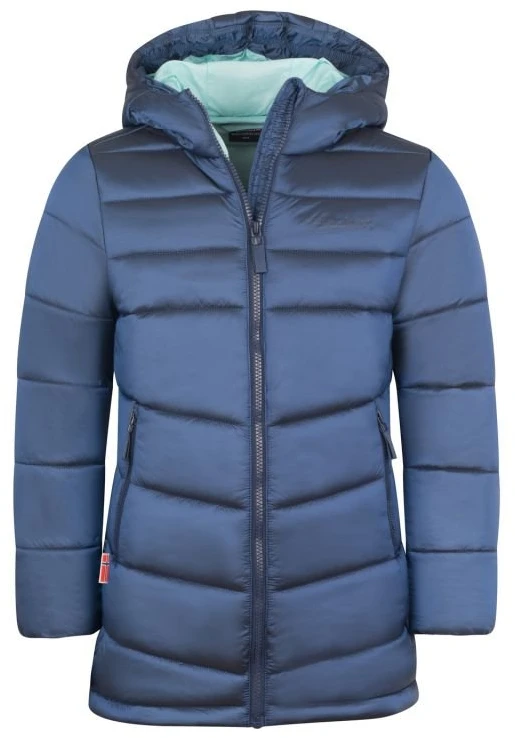 Pašiltinta dygsniuota striukė mergaitėms Trollkids Trondheim Coat