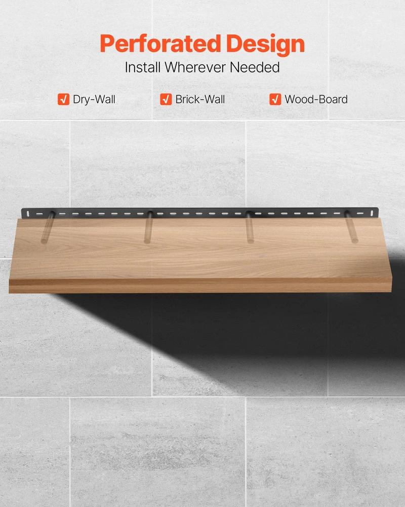 VEVOR 43 cm lentynos laikiklis