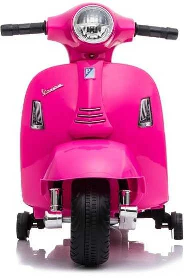 Lean Cars Elektrinis motoroleris vaikams Vespa GTS 300 Mini, rožinis