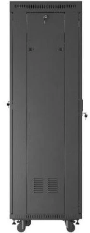 LANBERG Rack spintelė 19 laisvai stovinti 37U 600x600 plokščia pakuotė su tinklelio durelėmis LCD juodas