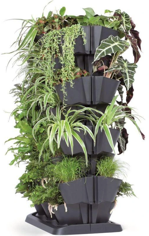 Vertikalūs sodo vazonai Prosperplast Cascade Garden IO2W600S-S433 55cm