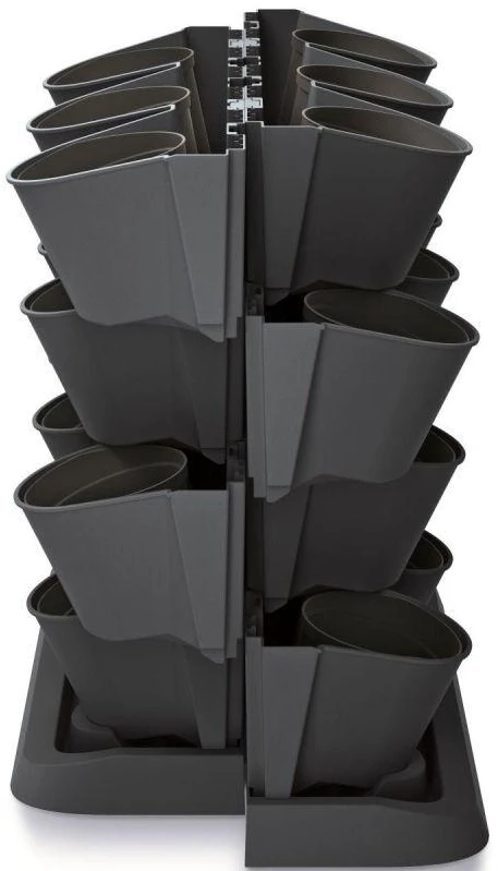 Vertikalūs sodo vazonai Prosperplast Cascade Garden IO2W600S-S433 55cm