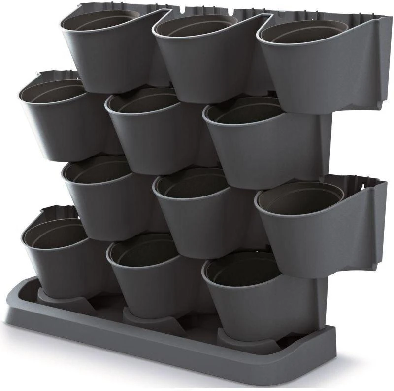Vertikalūs sodo vazonai Prosperplast Cascade Garden IO2W600S-S433 55cm