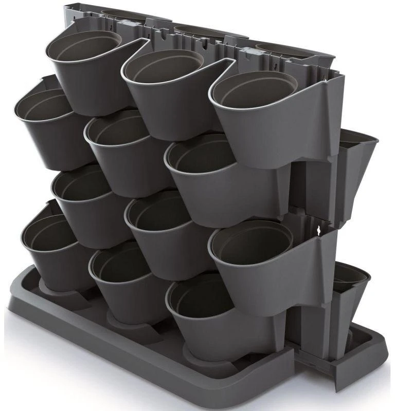 Vertikalūs sodo vazonai Prosperplast Cascade Garden IO2W600S-S433 55cm