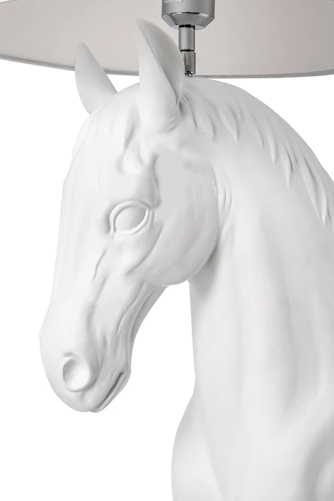 Pastatomas šviestuvas HORSE STAND M, E27, baltas