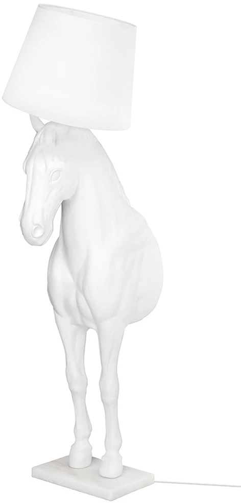 Pastatomas šviestuvas HORSE STAND M, E27, baltas