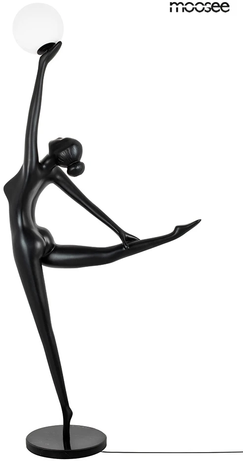 Pastatomas šviestuvas HUMAN BALLERINA, E27, juodas