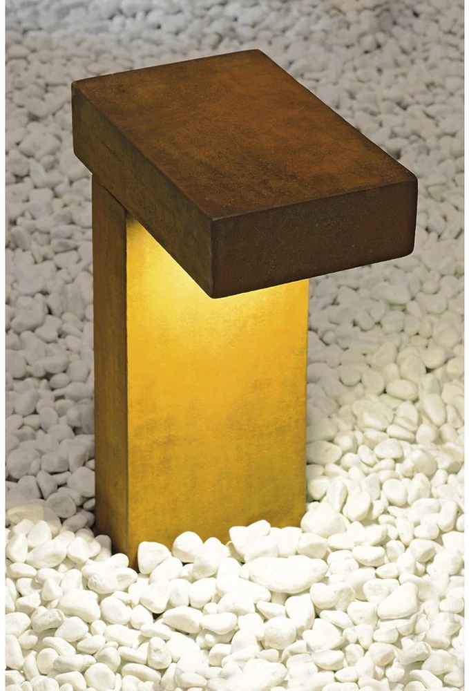 slv Pastatomas šviestuvas RUSTY PATHLIGHT, rūdžių sp., GX53