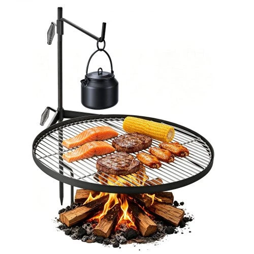 Pasukamos laužo grotelės VEVOR KJW001, 62 cm skersmens