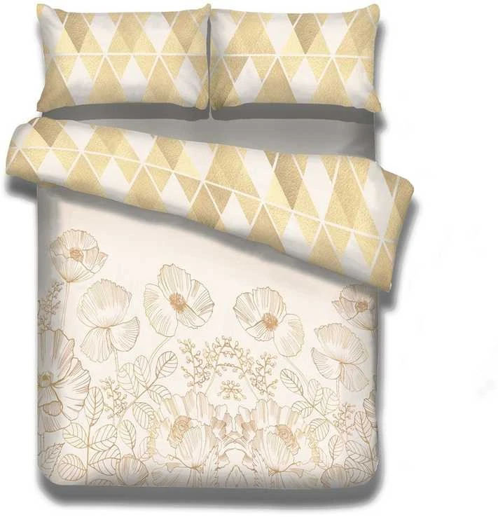 AmeliaHome Patalynės komplektas AH GOLDENPOPPY 155x220 cm (2) + 80x80 cm (2)