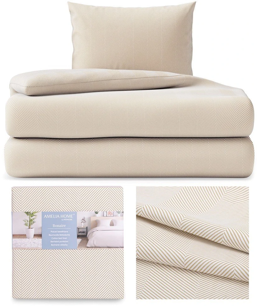 Patalynės komplektas AmeliaHome BEDLIN/AH/AVERI/BONAIRE/155x220+80x80*1