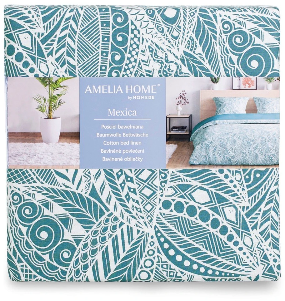 Patalynės komplektas Averi Mexica AmeliaHome 200 × 200 cm + 2 × 80 × 80 cm