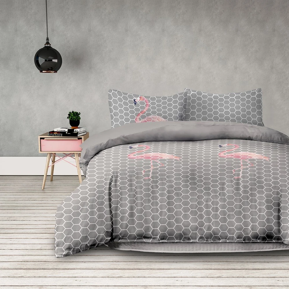 Patalynės komplektas Flamingolight AmeliaHome 155 × 220 cm + 2 × 80 × 80 cm