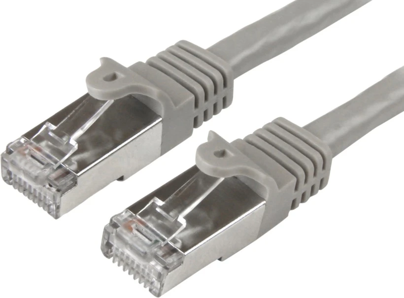 Efb Elektronik Patch kabelis (0.25m, S/FTP, CAT6, LSZH, pilkas)