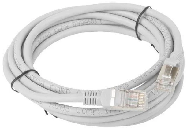 LANBERG PCF5-10CC-0300-S Patchcord RJ45 kat. 5e FTP 3m pilkas