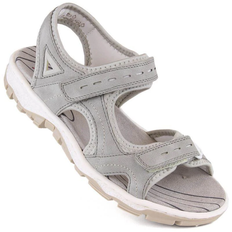 Patogūs Rieker W RKR674 sandalai pilki