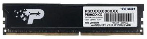PATRIOT Signature Series 8GB DDR4 1x8GB 3200MHz UDIMM Single