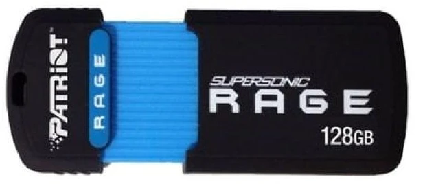 PATRIOT RAGE LITE 120MB/s 128GB USB 3.2 Juodas