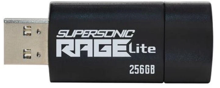USB Atmintinė - Patriot Rage Lite 512GB 120MB/s Ištraukiama Juoda