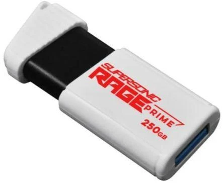 Patriot „Rage Prime“ 600 MB/s 256 GB USB 3.2 8k IOP