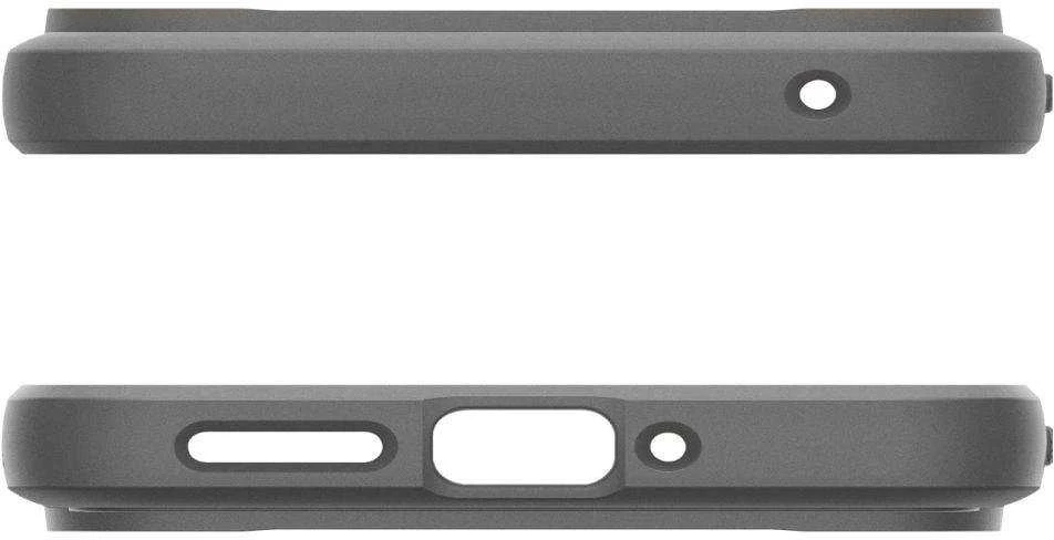 Google Pixel 9 PRO XL Spigen Rugged Armor Marble dėklas telefonui pilkos spalvos