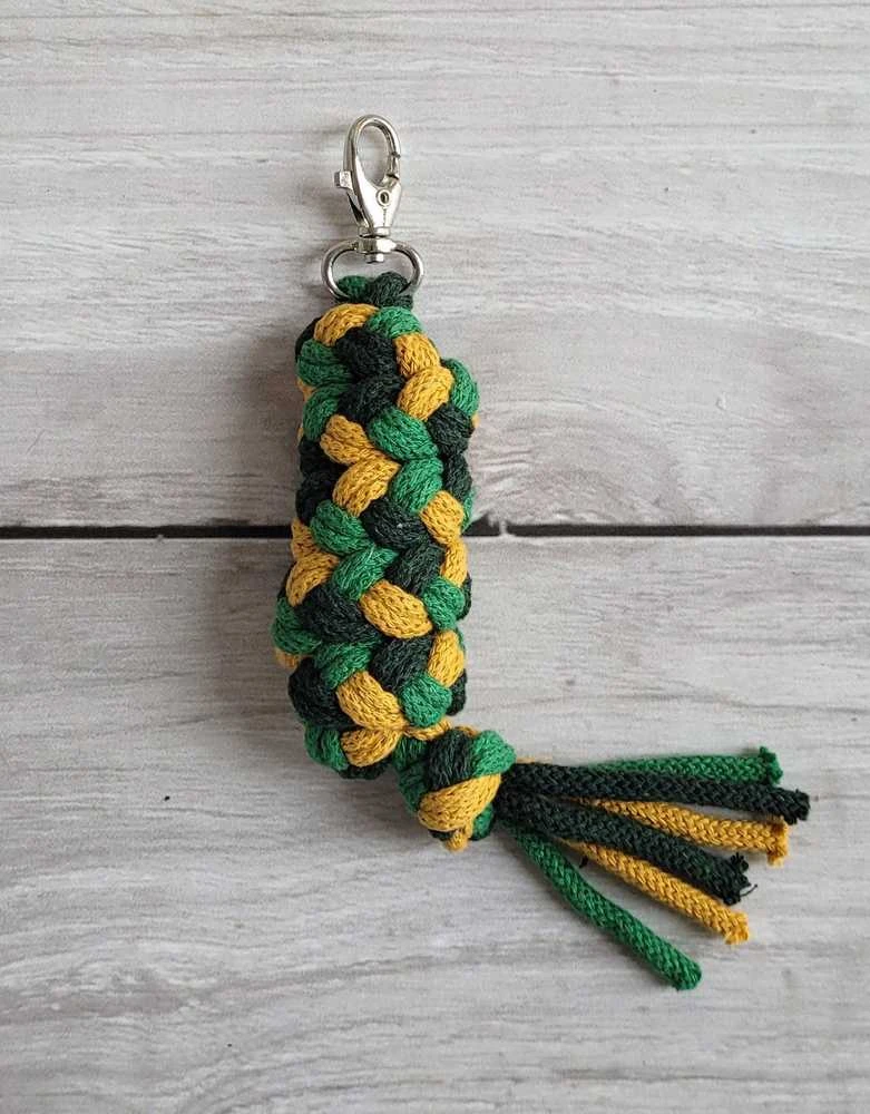Pavadėlis hobi arkliukui, dvigubas, garstyčių/žalias/tamsiai žalias