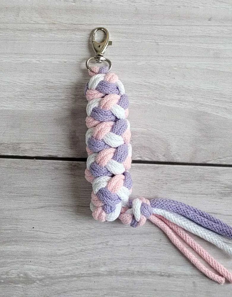 Pavadėlis hobi arkliukui, rožinis/violetinis/baltas