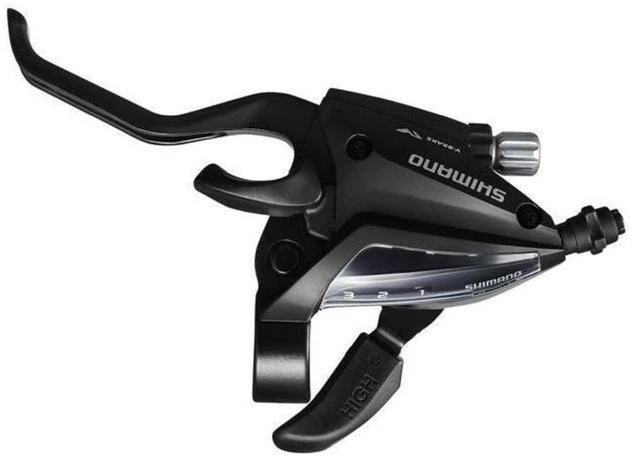 Pavarų perjungimo ir stabdžių rankenėlė Shimano ST-EF500 3-speed