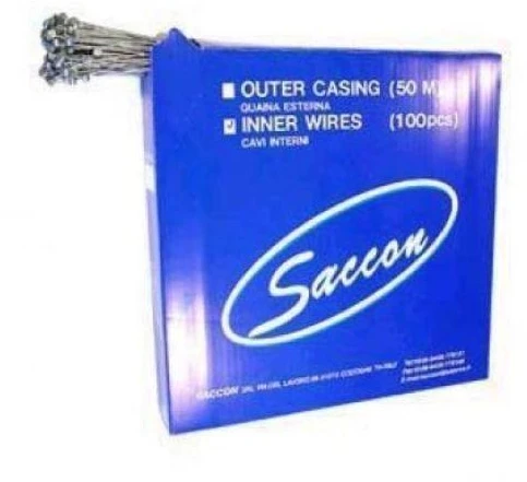 Pavarų troselis Saccon Italy galvanizuotas (1x19) 1.2x2030mm 100vnt. Dėžė