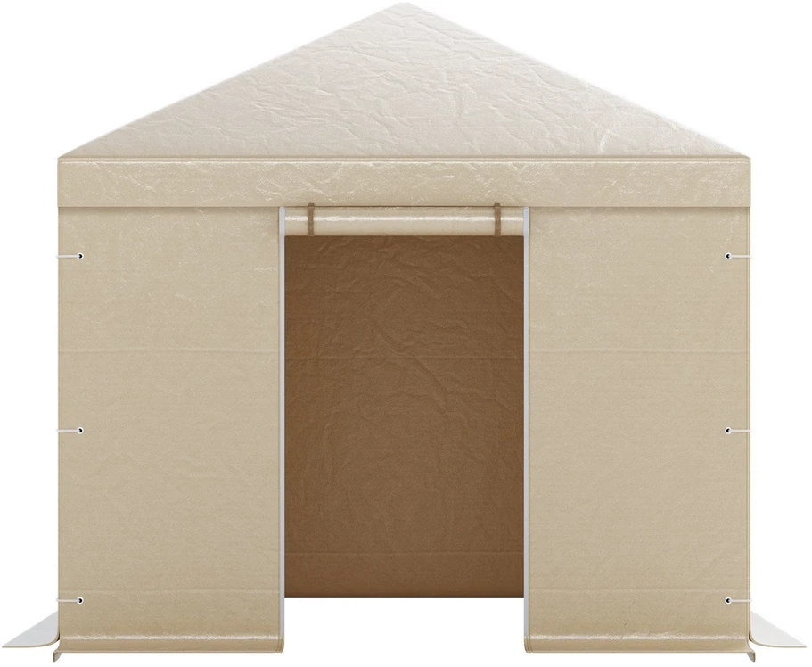 VEVOR Žiemos palapinės uždangalas 3.05 x 3.05 m kietiems stogams